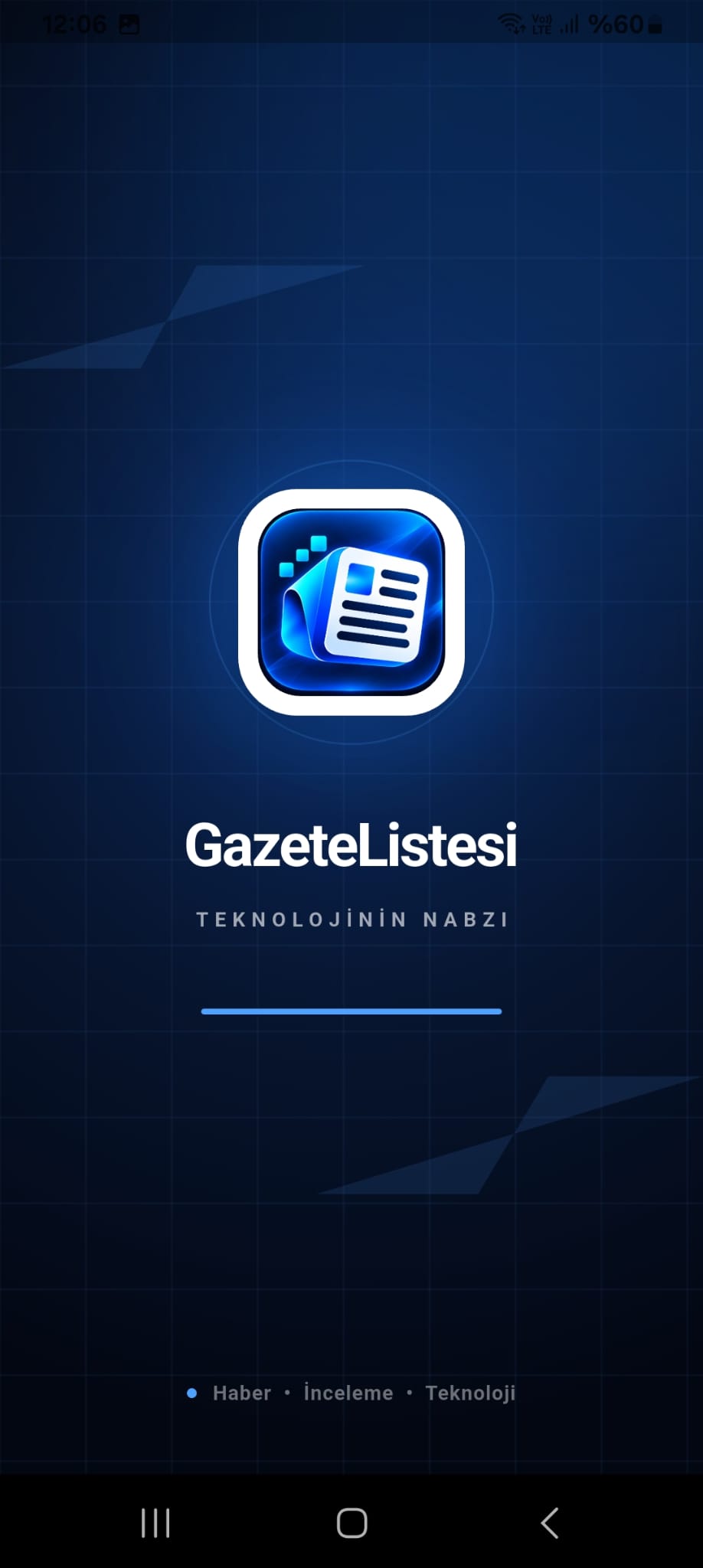 Native mobile app review screen