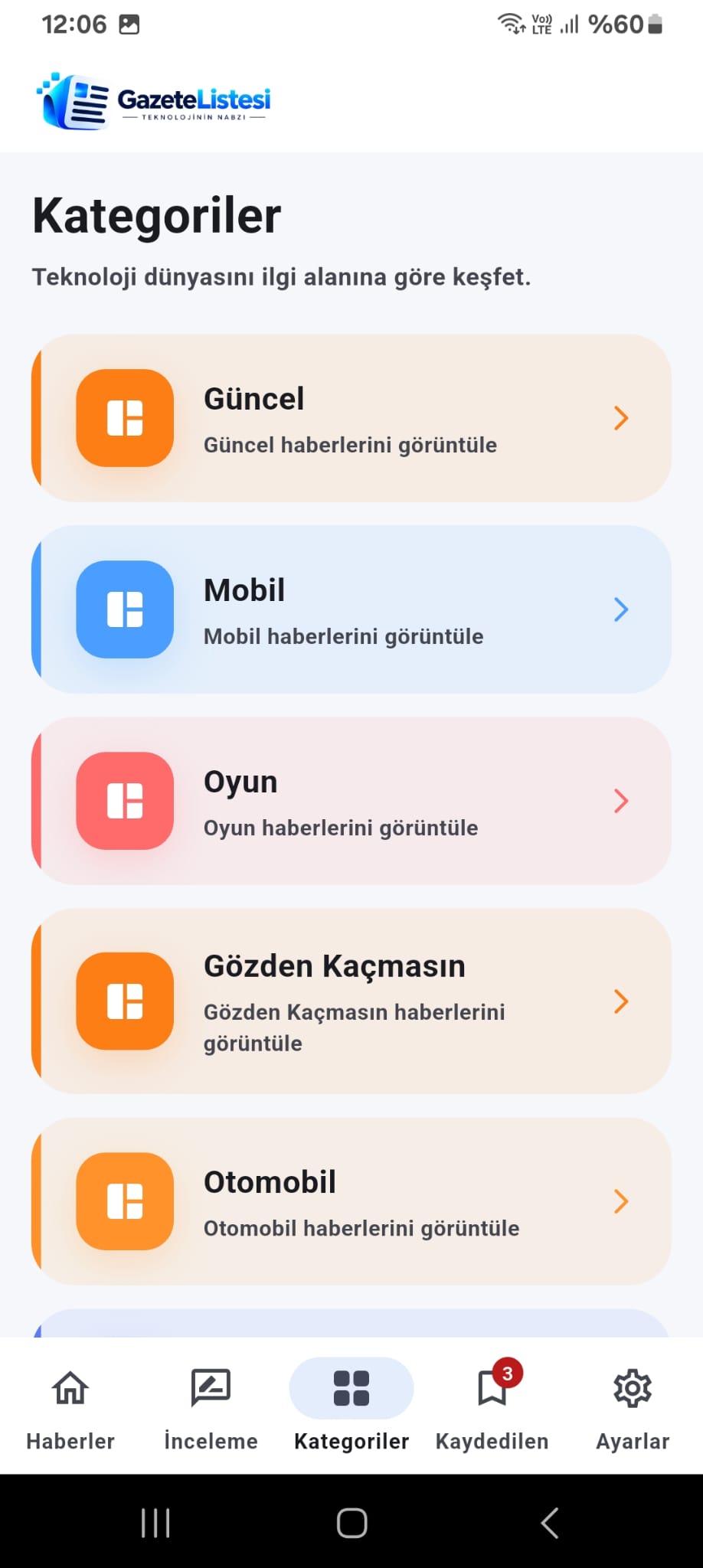 GazeteListesi settings