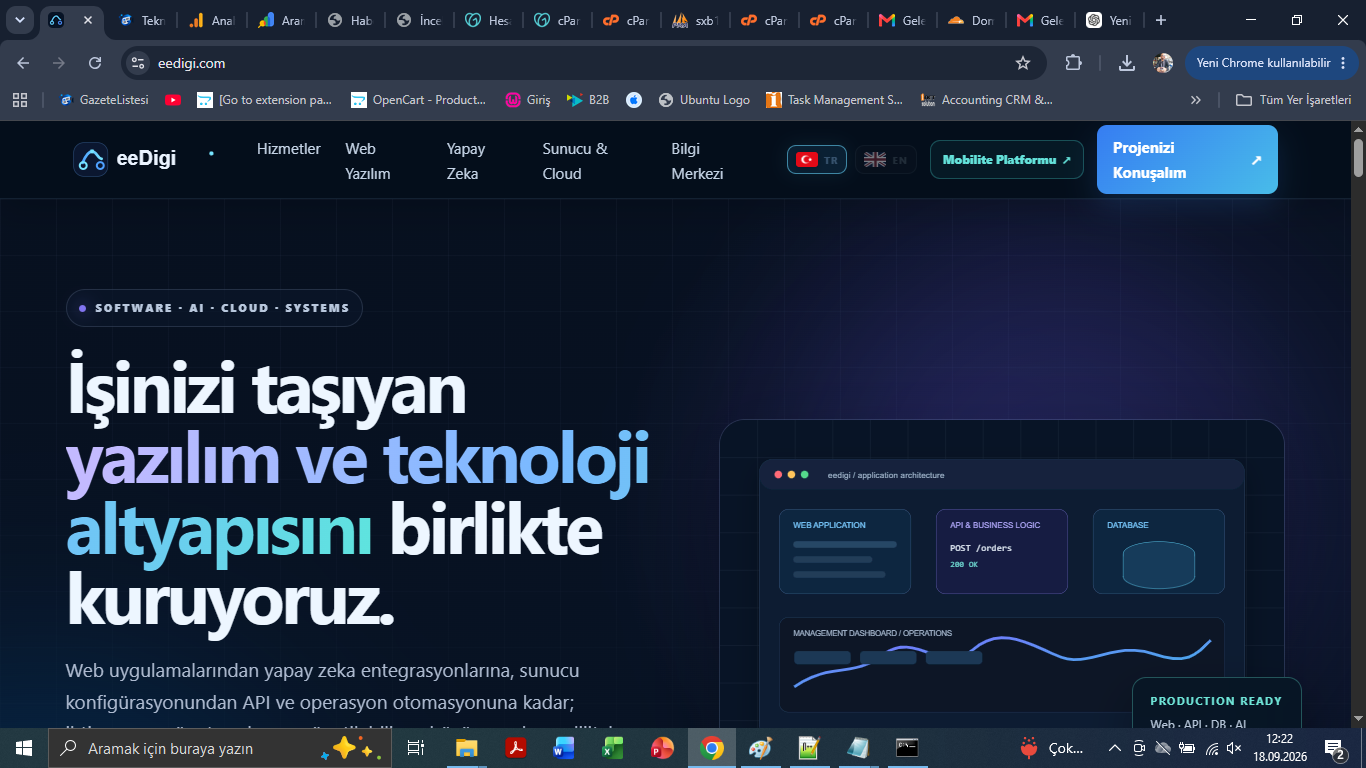 Editorial administration screen