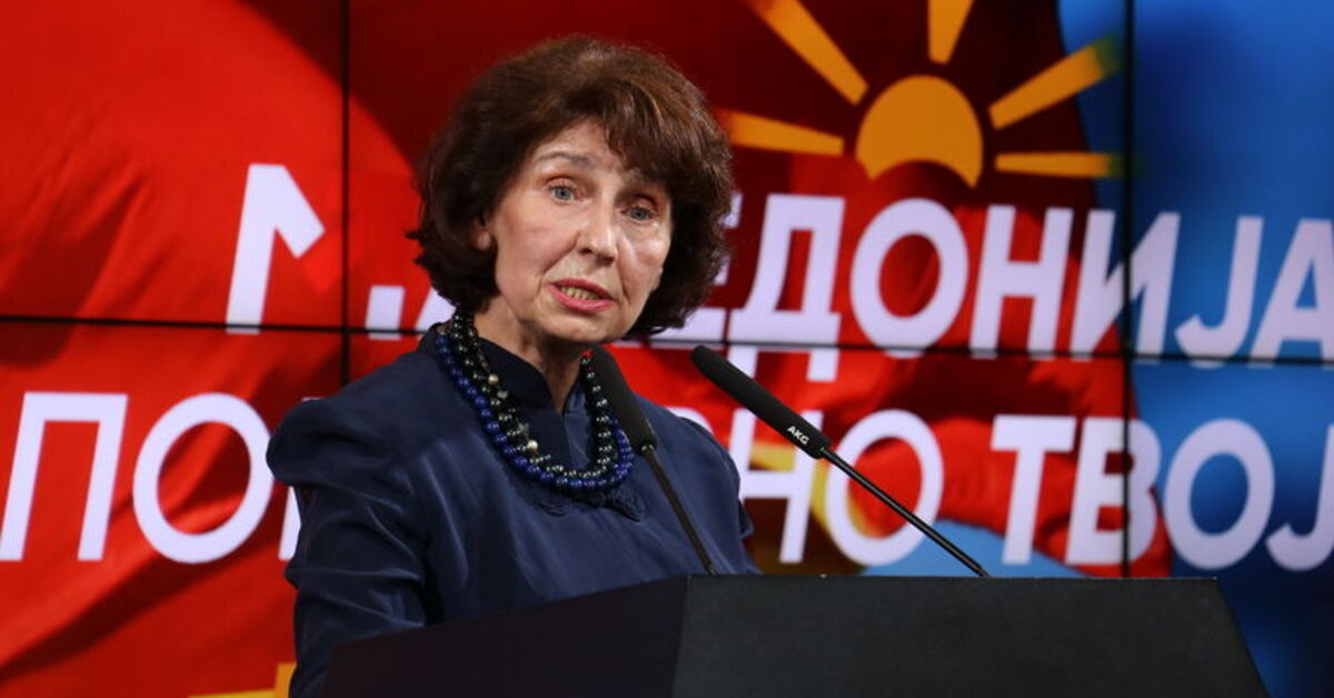Davkova, Şimal Makedonya’nın ilk hanım cumhurbaşkanı oldu