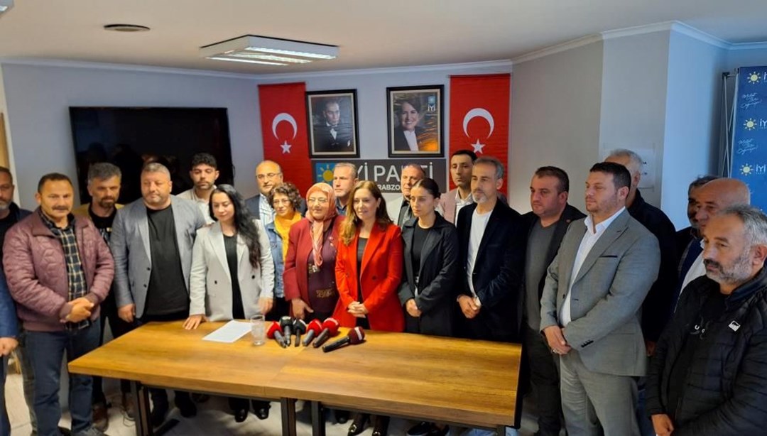 İYİ Parti Trabzon yönetimi düştü – Son Dakika Türkiye Haberleri